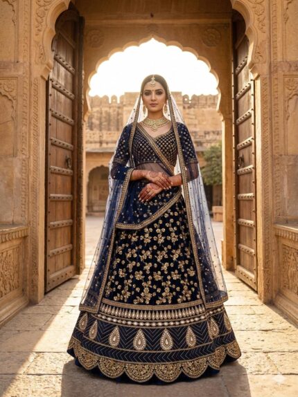 Silk Bridal Lehenga